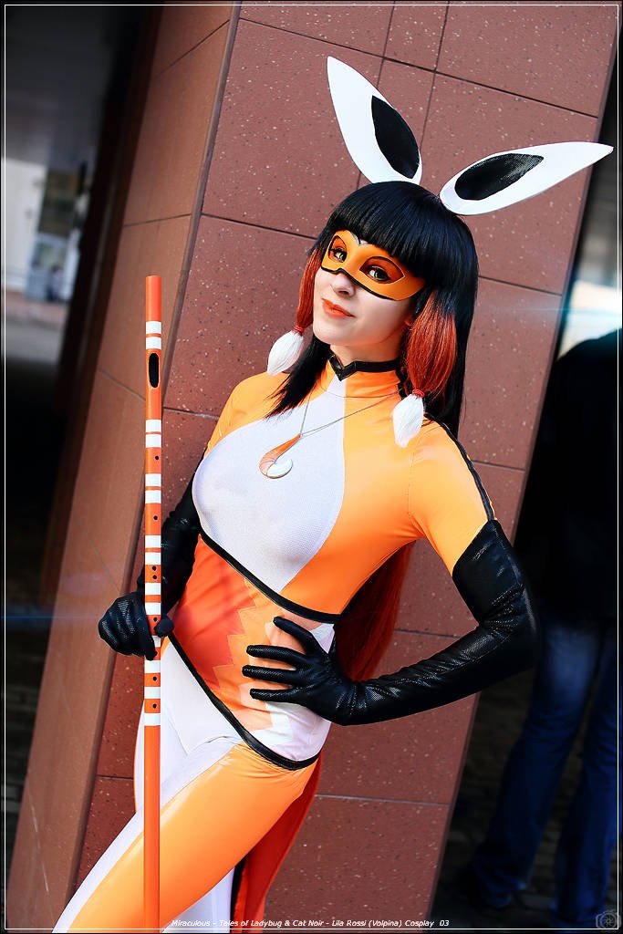 Miraculous - Tales of Ladybug &amp; Cat Noir - Lila Rossi (Volpina) Cosplay - anime costume