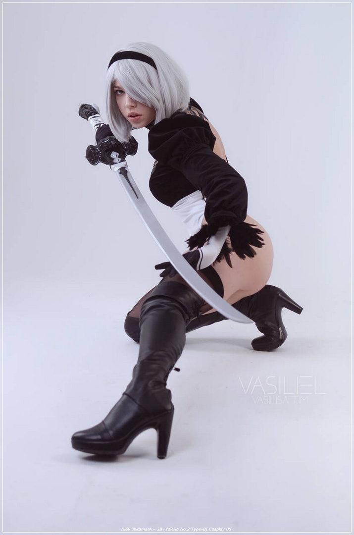 NieR AutomatA - 2B (YoRHa No.2 Type-B) Cosplay - nuanced study
