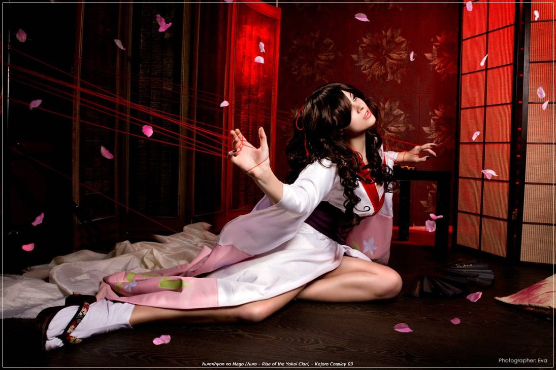 Nurarihyon no Mago Nura Rise of the Yokai Clan Kejoro Cosplay 03