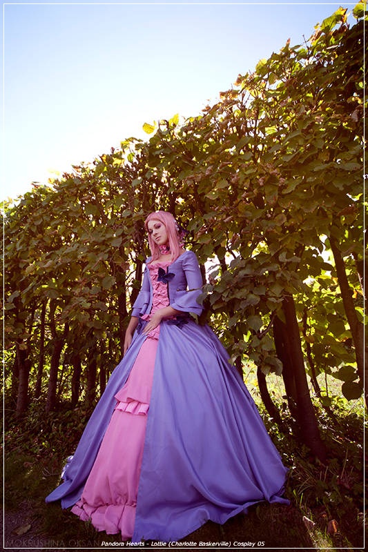 Pandora Hearts - Lottie (Charlotte Baskerville) Cosplay - anime costume