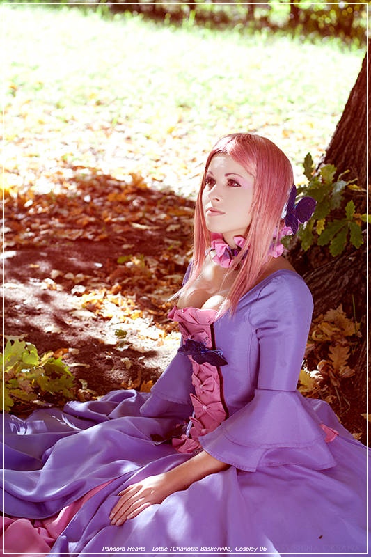 Pandora Hearts - Lottie (Charlotte Baskerville) Cosplay - full body port.