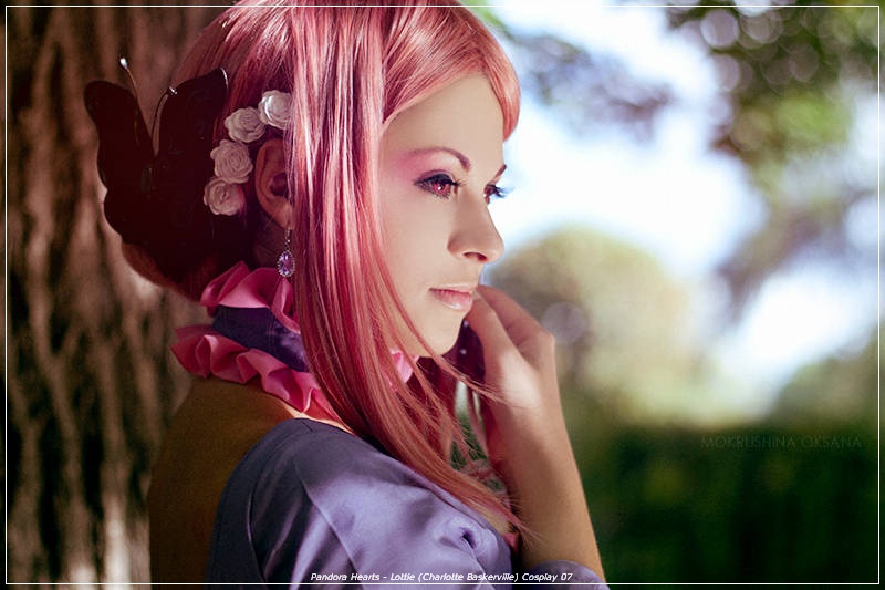 Pandora Hearts - Lottie (Charlotte Baskerville) Cosplay - full length photo