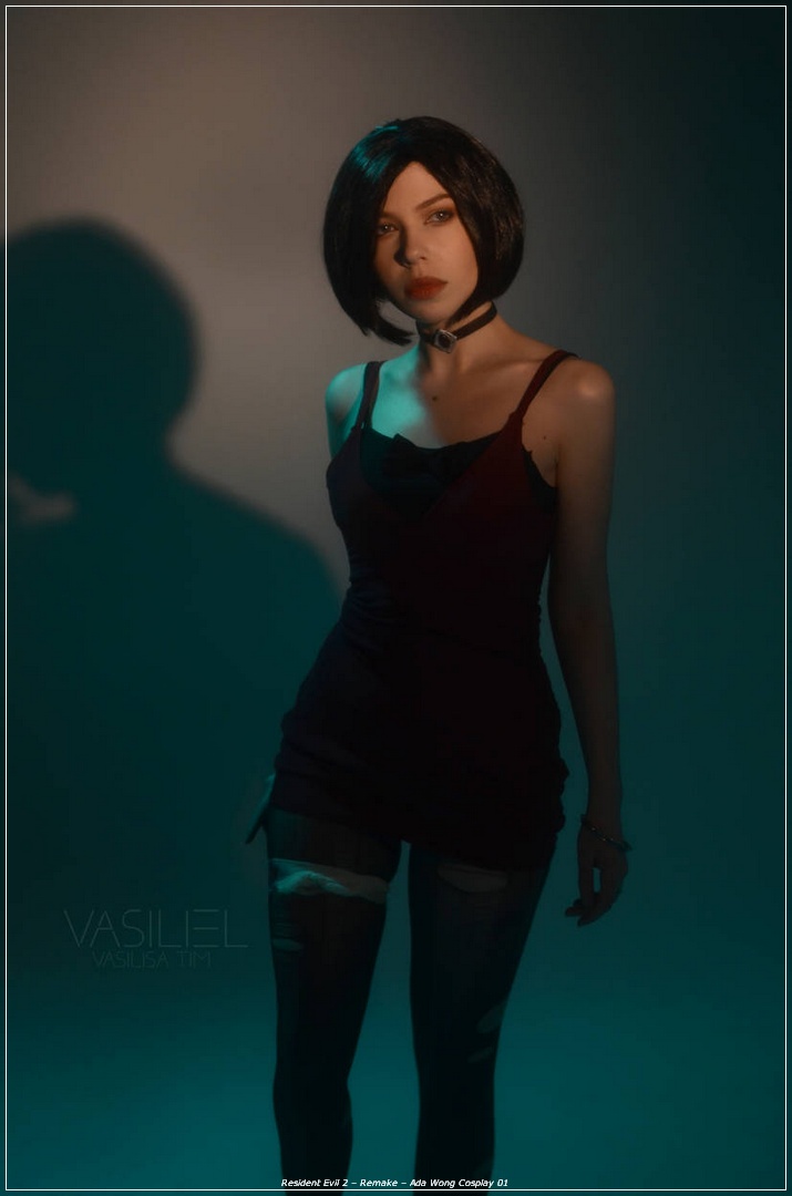 Resident Evil 2 - Remake - Ada Wong Cosplay - artistic framing