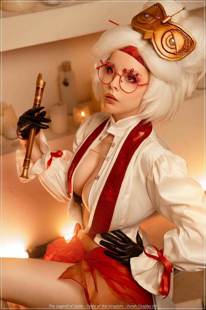 The Legend of Zelda Tears of the Kingdom Purah Cosplay 06