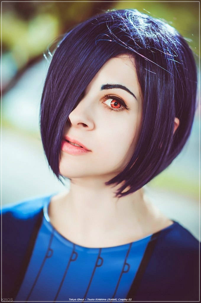 Tokyo Ghoul - Touka Kirishima (Rabbit) Cosplay - costume portrait Tokyo Ghoul - Touka Kirishima (Rabbit) Cosplay - costume portrait