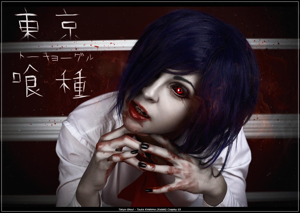 Tokyo Ghoul – Touka Kirishima Rabbit Cosplay 03