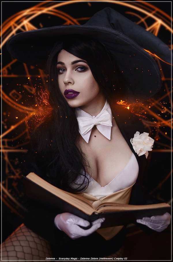Zatanna - Everyday Magic - Zatanna Zatara Cosplay - expressive portrait
