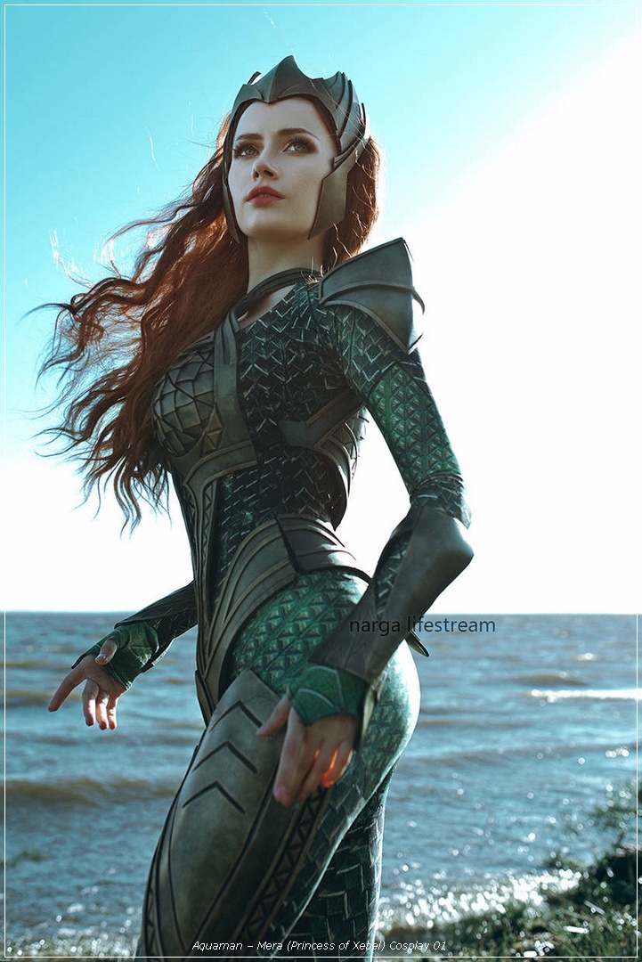 Aquaman - Mera (Princess of Xebel) Cosplay - anime costume