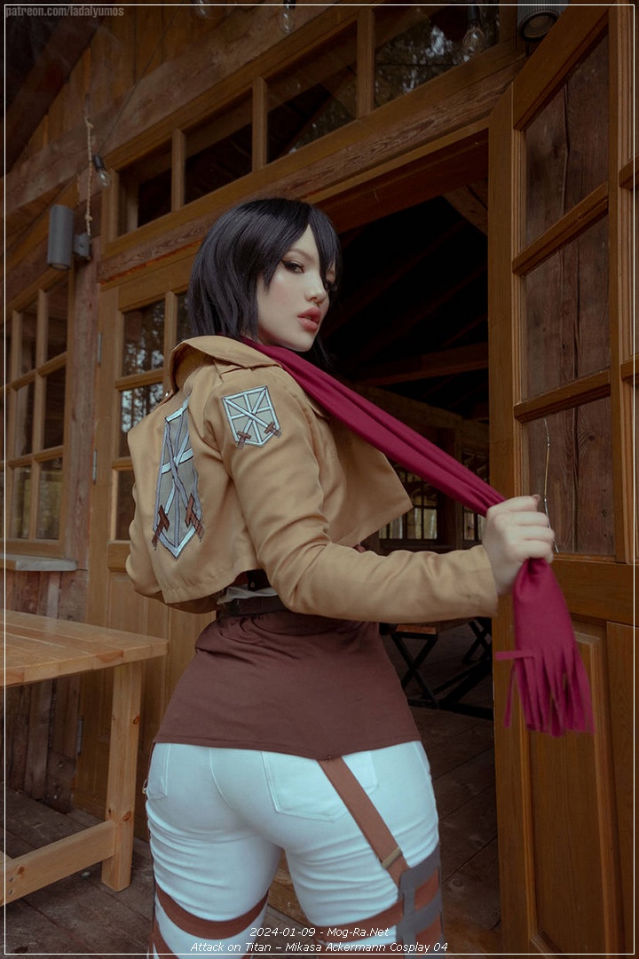 Attack on Titan - Mikasa Ackermann Cosplay - authentic view