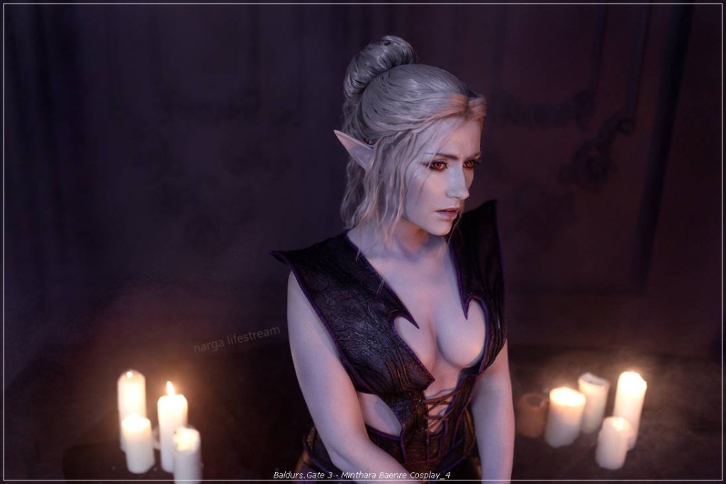Baldurs Gate 3 - Minthara Baenre Cosplay - refined costume study