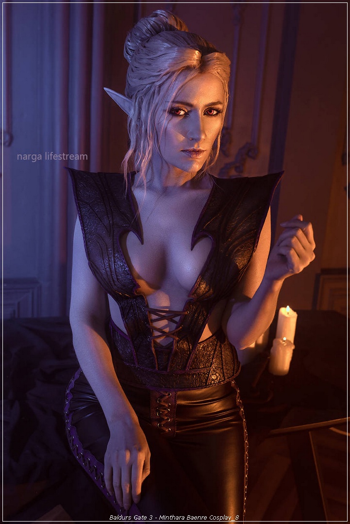 Baldurs Gate 3 - Minthara Baenre Cosplay - artistic design showcase