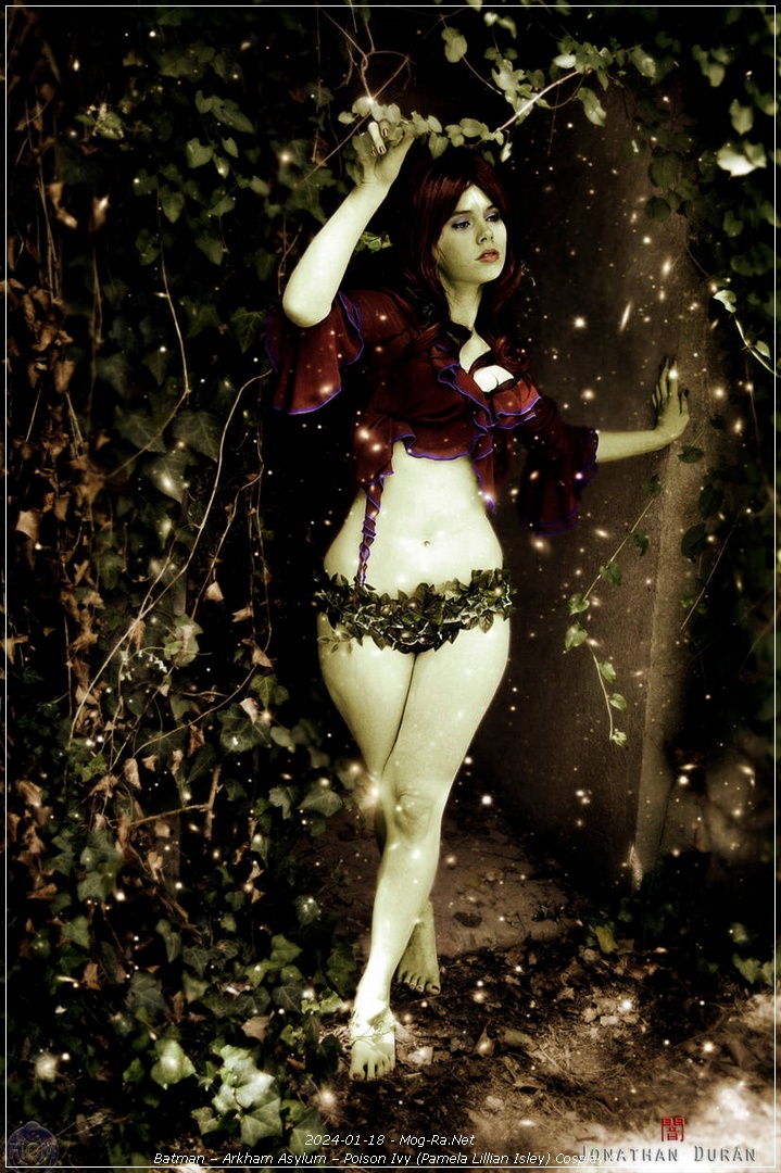 Batman - Arkham Asylum - Poison Ivy (Pamela Lillian Isley) Cosplay - authentic view