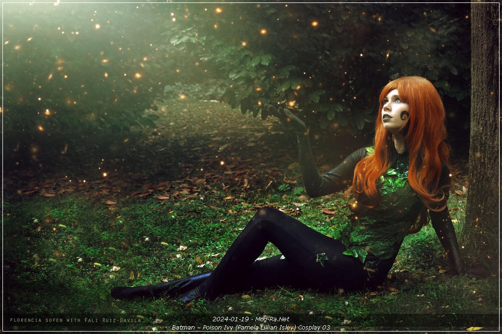 Batman - Poison Ivy (Pamela Lillian Isley) Cosplay - anime costume