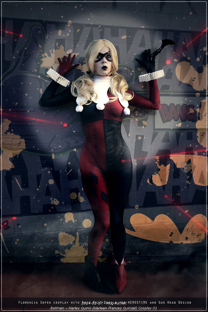 Batman – Harley Quinn Harleen Frances Quinzel Cosplay 01
