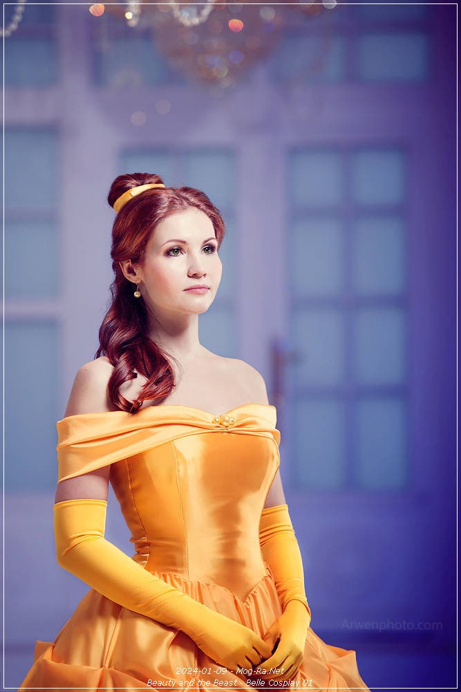 Beauty and the Beast - Belle Cosplay - character recreation portrait Beauty and the Beast - Belle Cosplay - character recreation portrait