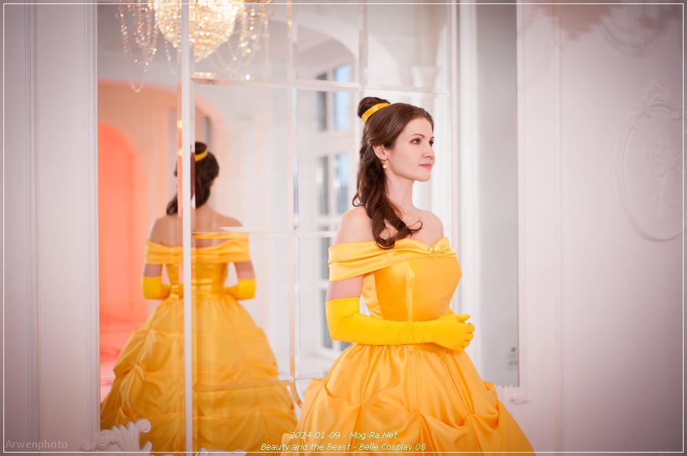 Beauty and the Beast - Belle Cosplay - full length photo Beauty and the Beast - Belle Cosplay - full length photo