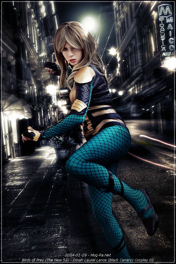 Birds of Prey The New 52 Dinah Laurel Lance Black Canary Cosplay 02