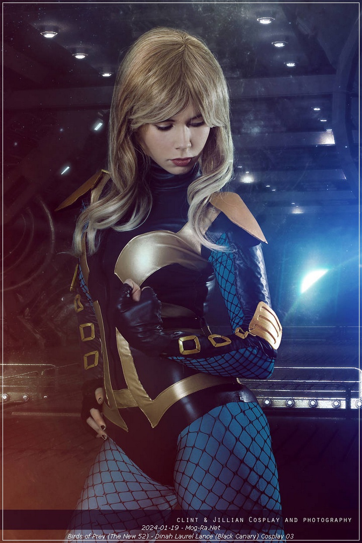 Birds of Prey The New 52 Dinah Laurel Lance Black Canary Cosplay 03