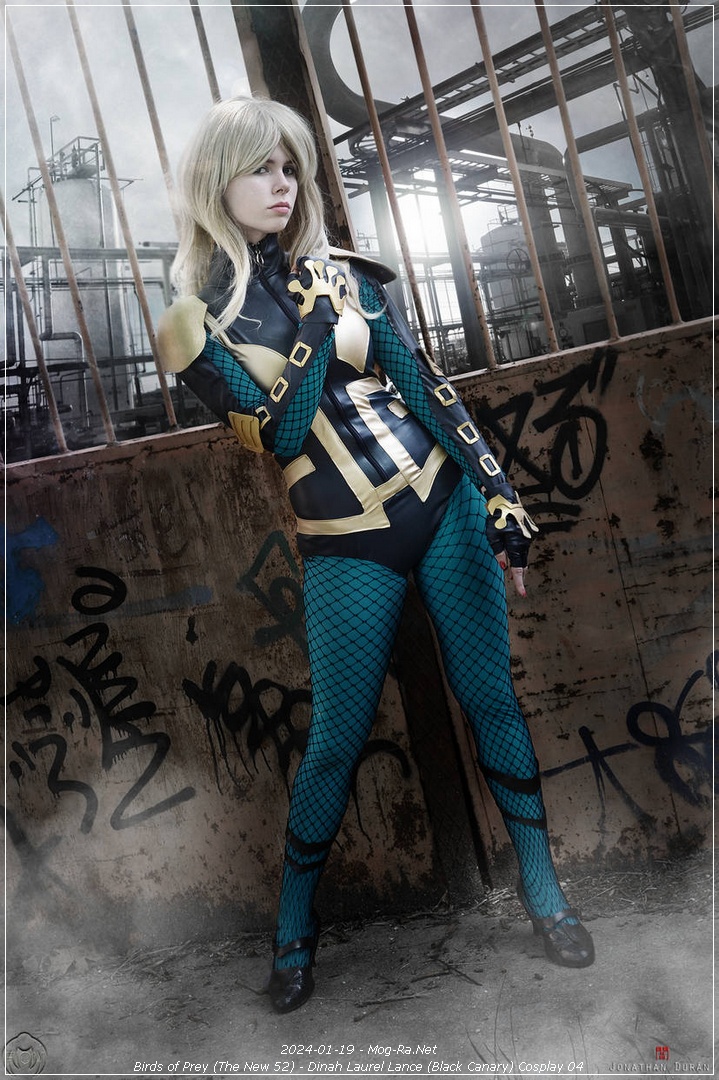 Birds of Prey The New 52 Dinah Laurel Lance Black Canary Cosplay 04