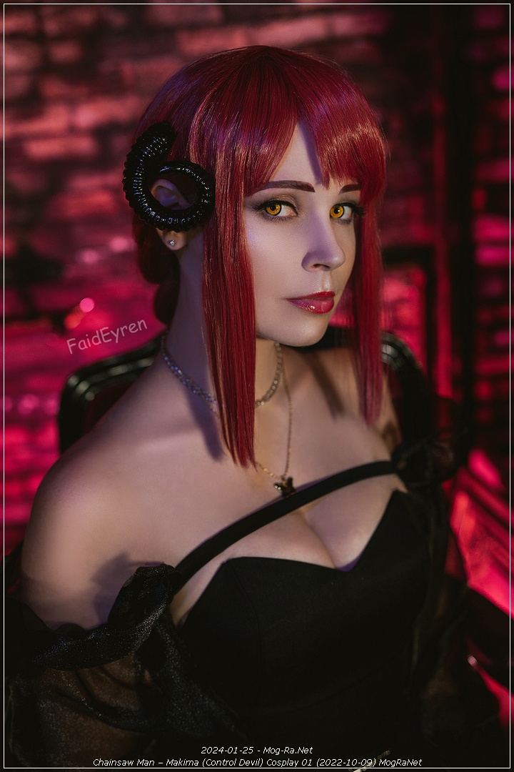 Chainsaw Man - Makima (Control Devil) Cosplay - soft focus shot