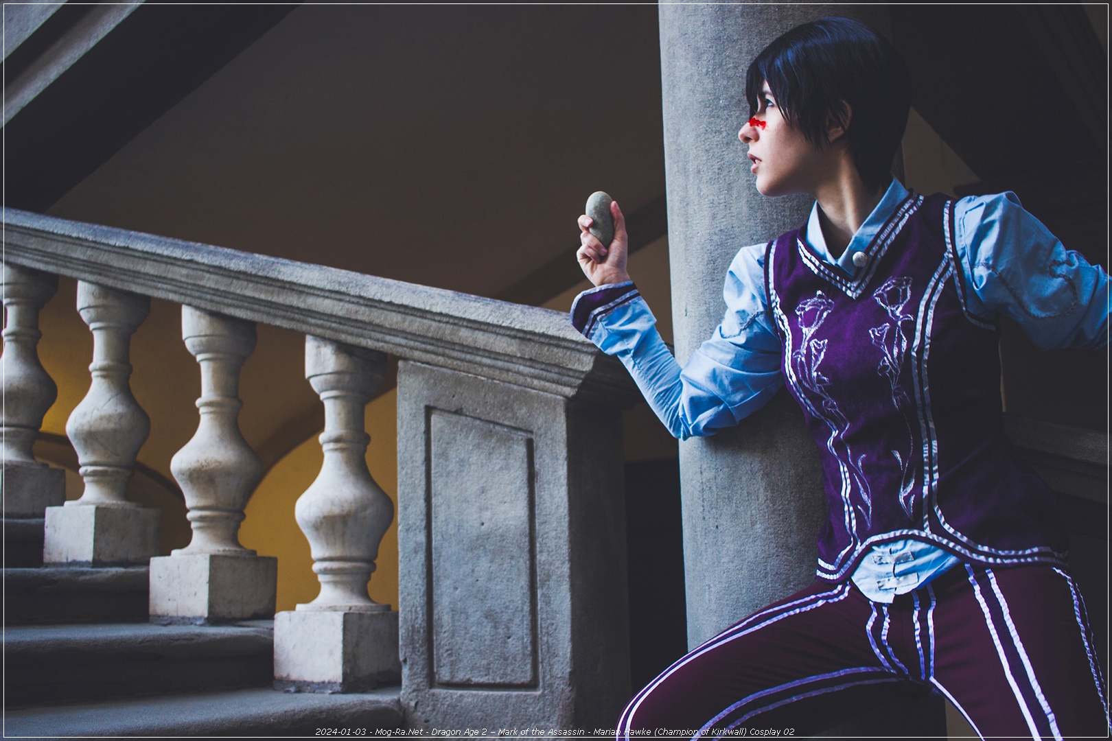 Dragon Age 2 – Mark of the Assassin Marian Hawke Champion of Kirkwall Cosplay 02