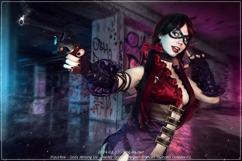Injustice - Gods Among Us - Harley Quinn (Harleen Frances Quinzel) Cosplay - design showcase