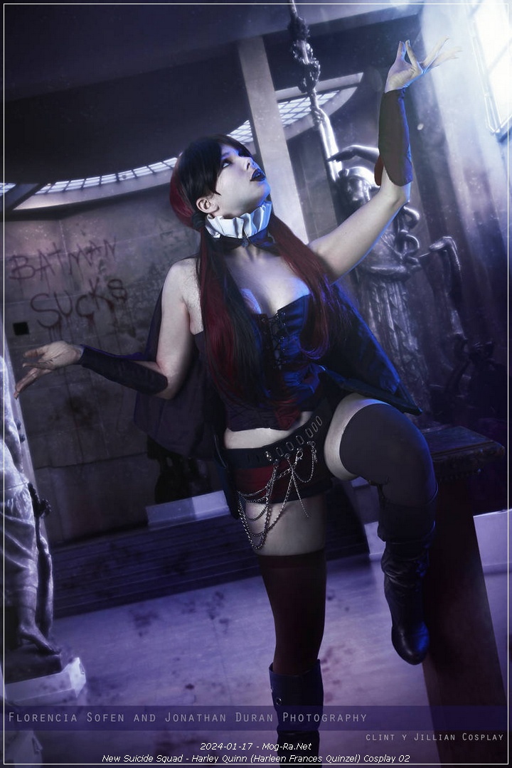 New Suicide Squad - Harley Quinn (Harleen Frances Quinzel) Cosplay - cinematic portrait