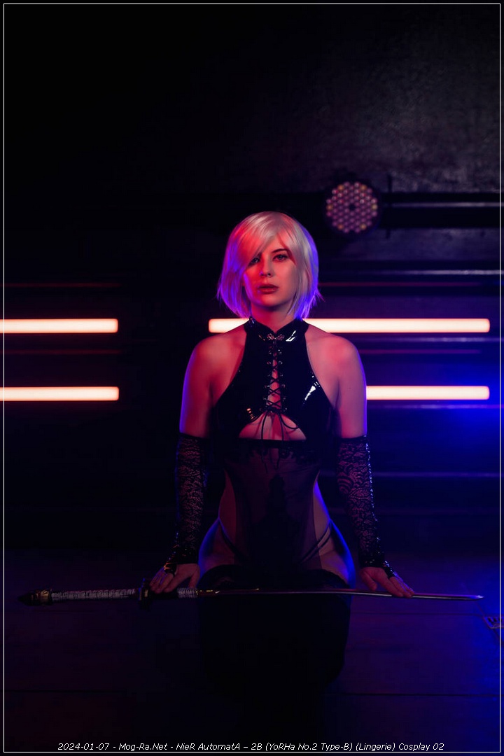 NieR AutomatA - 2B (YoRHa No.2 Type-B) (Lingerie) Cosplay - visual exploration NieR AutomatA - 2B (YoRHa No.2 Type-B) (Lingerie) Cosplay - visual exploration