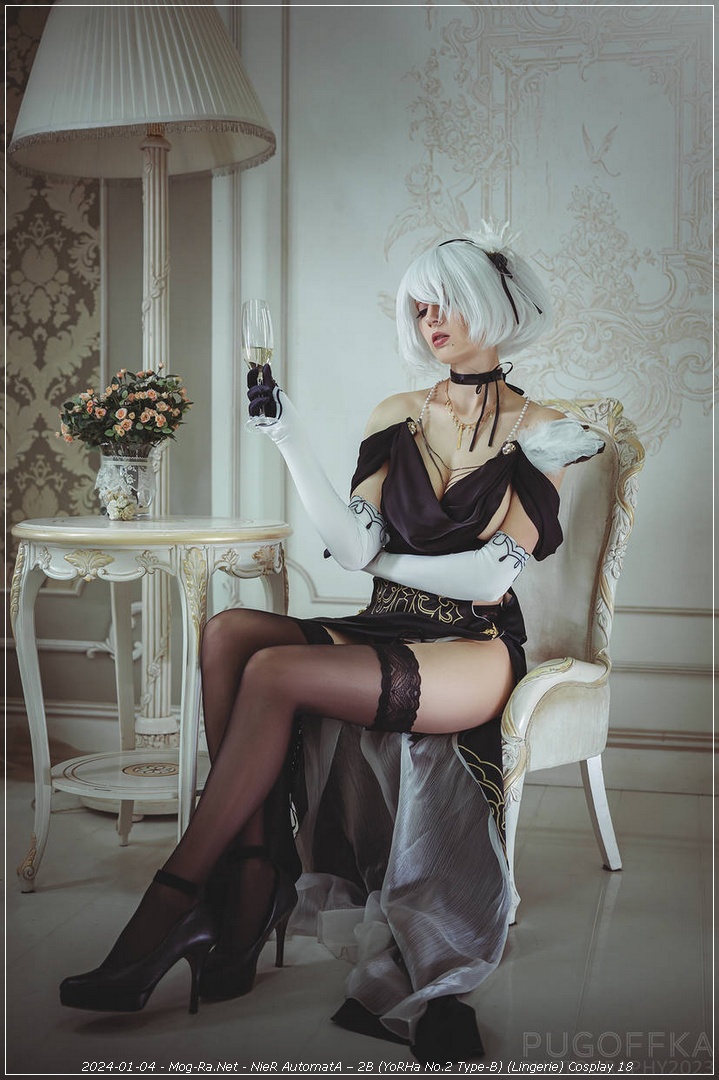 NieR AutomatA - 2B (YoRHa No.2 Type-B) (Lingerie) Cosplay - premium study NieR AutomatA - 2B (YoRHa No.2 Type-B) (Lingerie) Cosplay - premium study