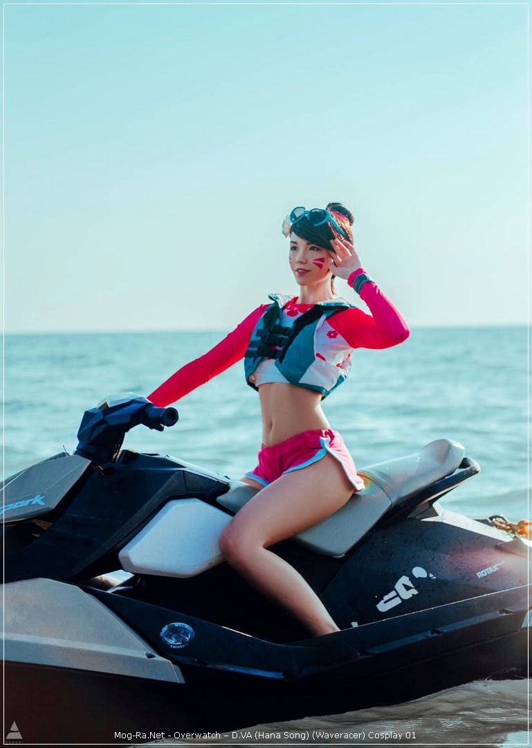 Overwatch - D.VA (Hana Song) (Waveracer) Cosplay - anime costume Overwatch - D.VA (Hana Song) (Waveracer) Cosplay - anime costume