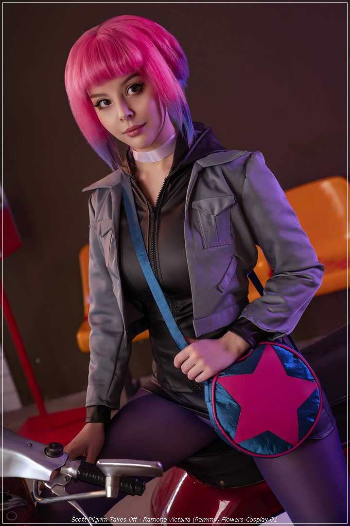 Scott Pilgrim Takes Off - Ramona Victoria (Rammy) Flowers Cosplay