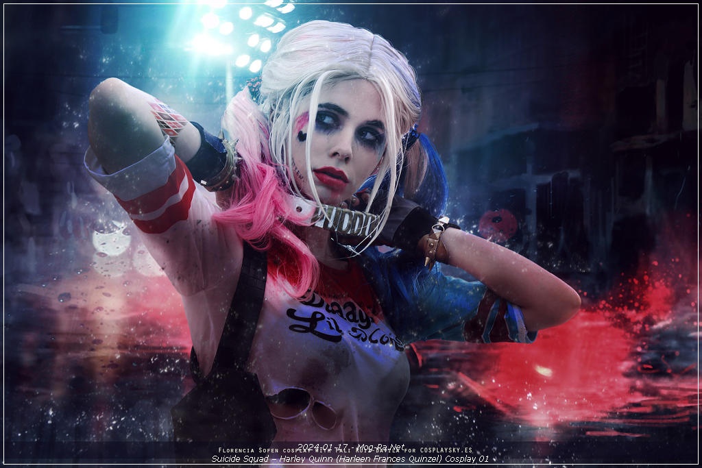 Suicide Squad – Harley Quinn Harleen Frances Quinzel Cosplay 01