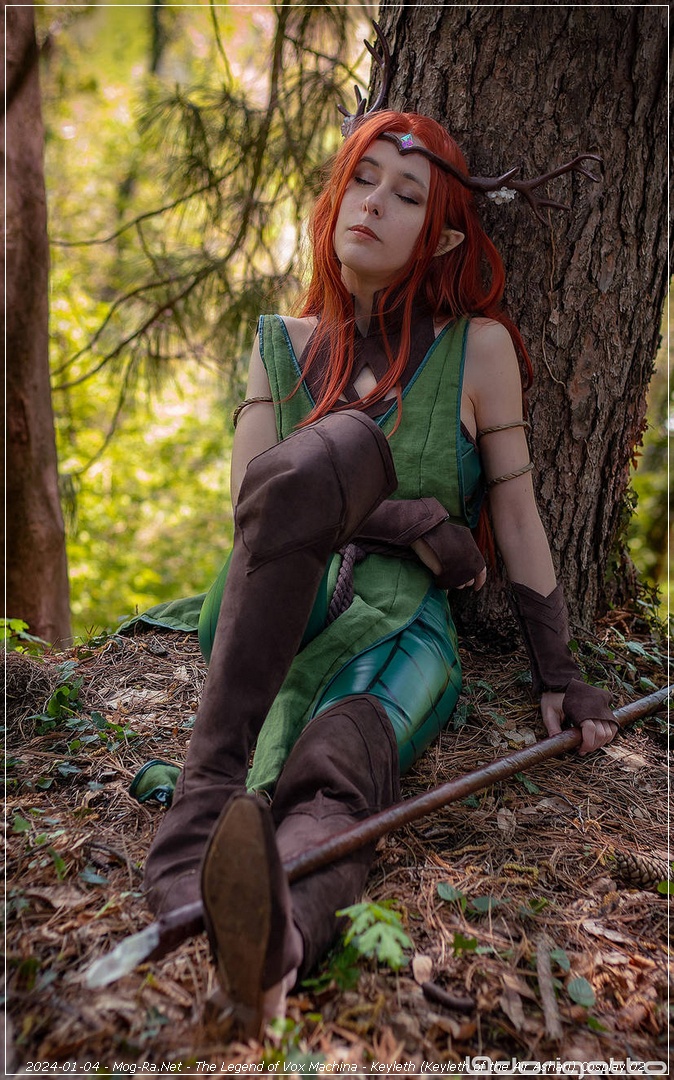 The Legend of Vox Machina - Keyleth (Keyleth of the Air Ashari) Cosplay - full length port.