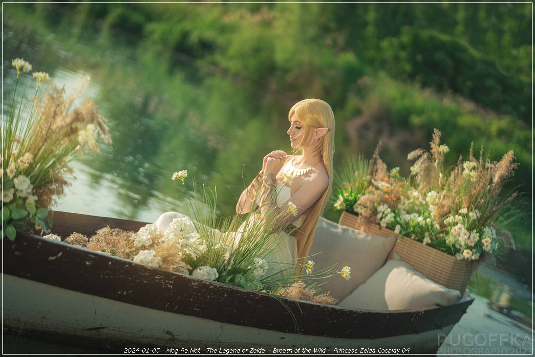 The Legend of Zelda - Breath of the Wild - Princess Zelda (White Dress) Cosplay - inspired capture