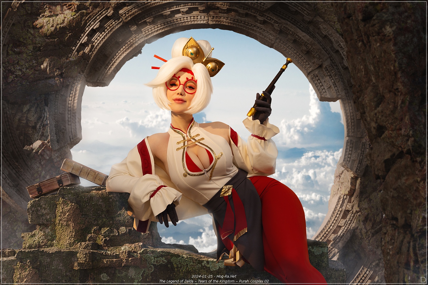 The Legend of Zelda - Tears of the Kingdom - Purah Cosplay - portrait photo