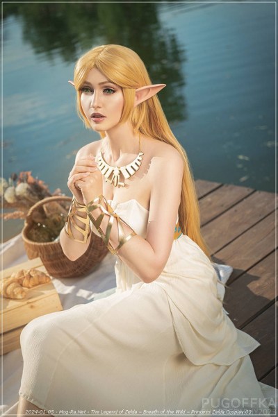 The Legend of Zelda - Breath of the Wild - Princess Zelda (White Dress) Cosplay