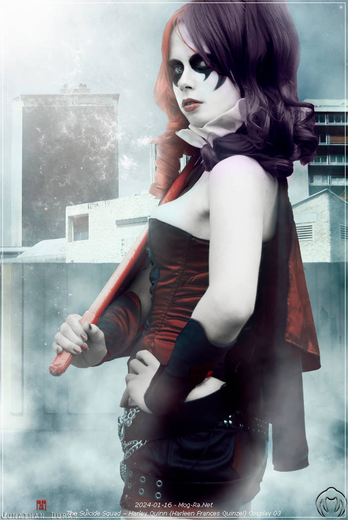 The Suicide Squad - Harley Quinn (Harleen Frances Quinzel) Cosplay - soft focus shot