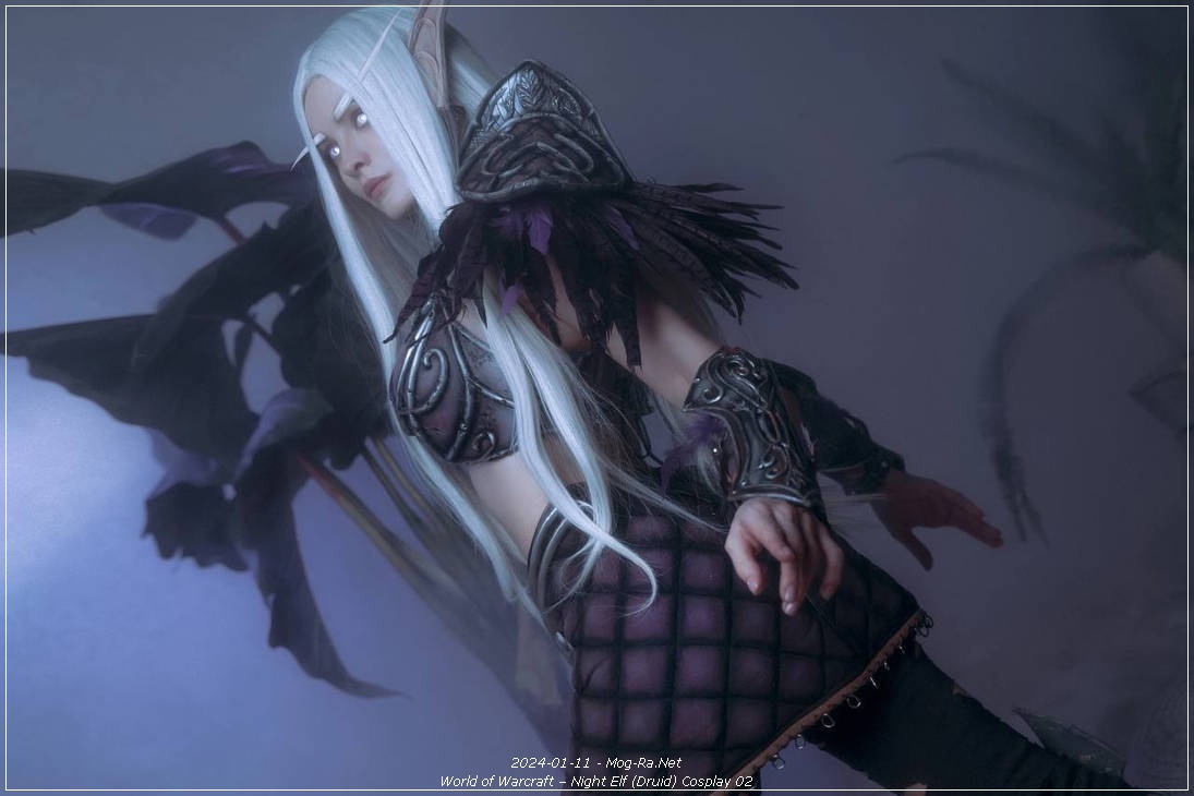 World of Warcraft - Night Elf (Druid) Cosplay - authentic view World of Warcraft - Night Elf (Druid) Cosplay - authentic view