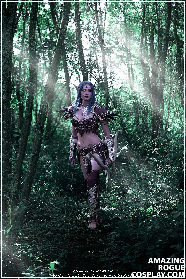 World of Warcraft - Tyrande Whisperwind Cosplay - authentic view