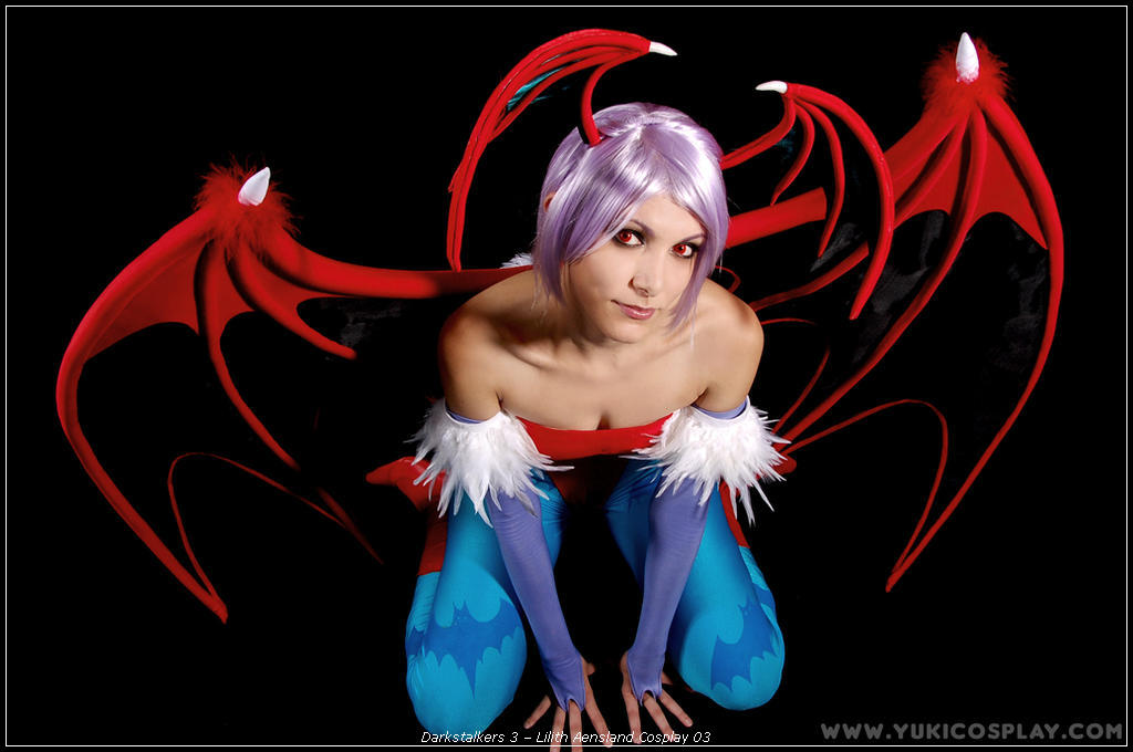 Darkstalkers 3 - Lilith Aensland Cosplay - inspired character capture