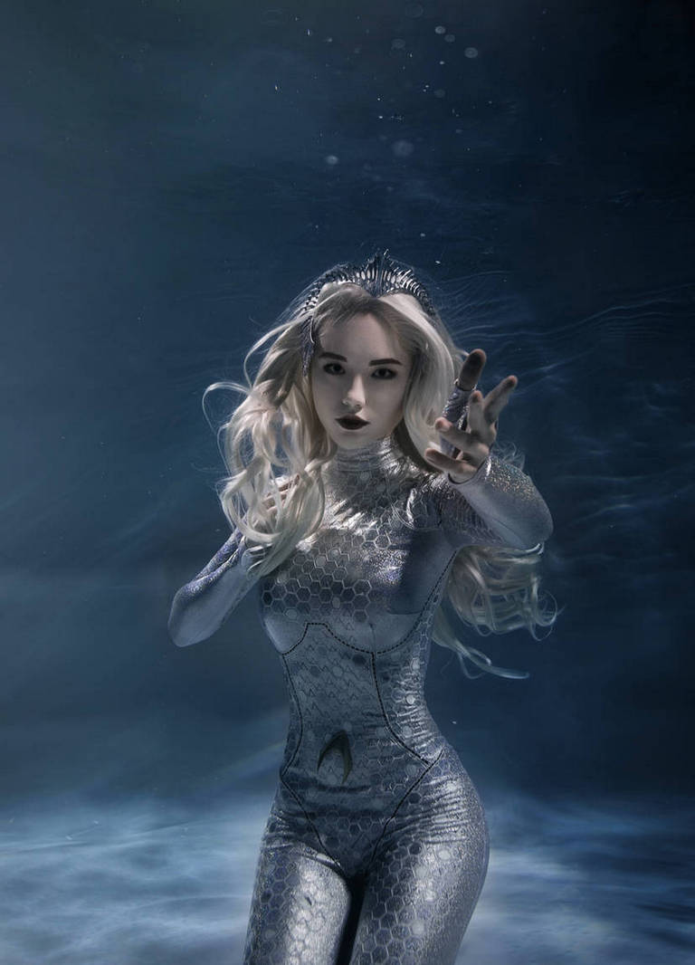 Aquaman - Atlanna (Queen of Atlantis) Cosplay - expressive portrait