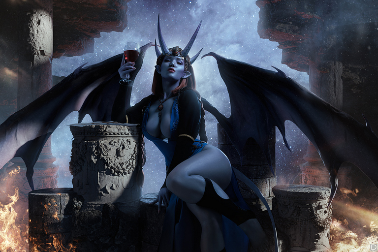 Baldurs Gate 3 - Mizora Cosplay - refined costume study Baldurs Gate 3 - Mizora Cosplay - refined costume study