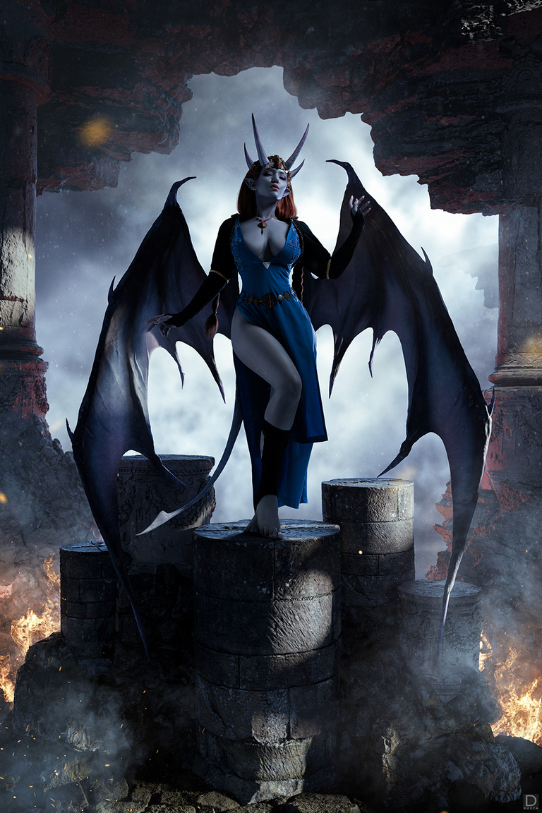 Baldurs Gate 3 - Mizora Cosplay - elegant character representation Baldurs Gate 3 - Mizora Cosplay - elegant character representation