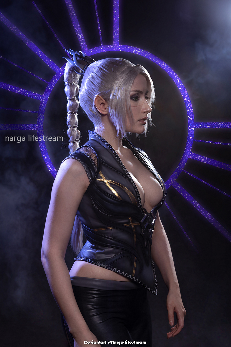 Baldurs Gate 3 - Shadowheart (Jenevelle Hallowleaf) (Camp Clothing) Cosplay - nuanced study Baldurs Gate 3 - Shadowheart (Jenevelle Hallowleaf) (Camp Clothing) Cosplay - nuanced study