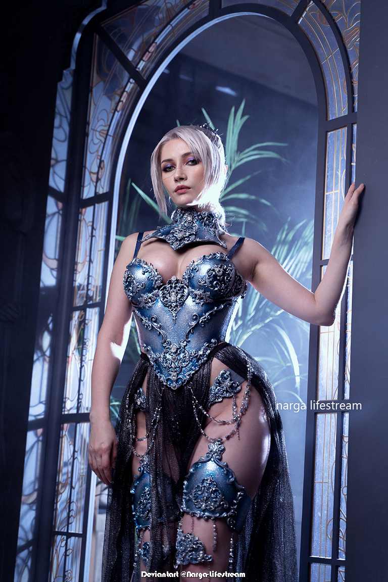 Baldurs Gate 3 - Shadowheart (Jenevelle Hallowleaf) (Selune) Cosplay - premium study