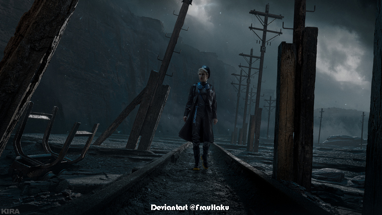 Death Stranding 2 - On The Beach - Fragile Cosplay - full body port. Death Stranding 2 - On The Beach - Fragile Cosplay - full body port.