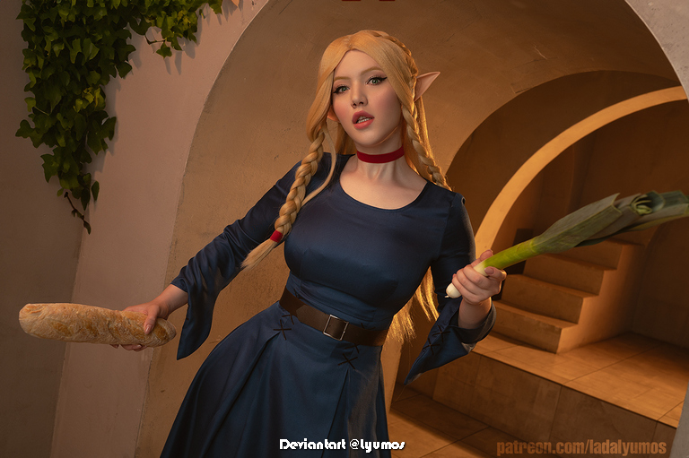 Delicious in Dungeon Marcille Donato The Lord of the Dungeon Cosplay 2