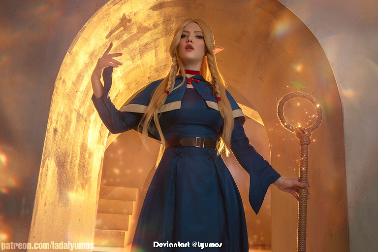 Delicious in Dungeon Marcille Donato The Lord of the Dungeon Cosplay 3