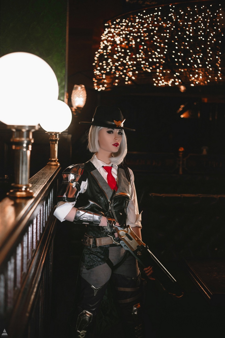 Overwatch - Ashe (Elizabeth Caledonia Calamity Ashe) Cosplay - anime costume