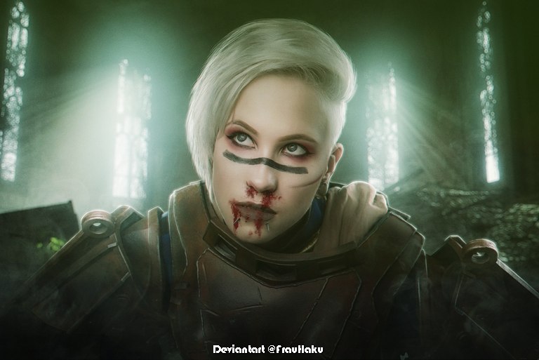 Fallout 4 - Sole Survivor Cosplay - full body portrait